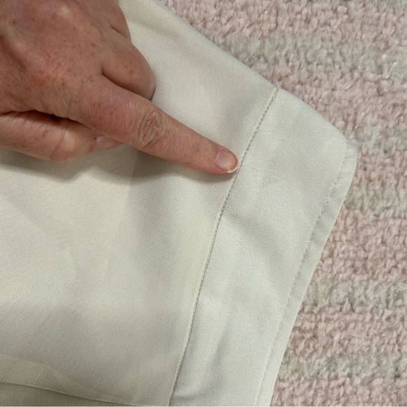 NWOT Soft Surroundings Cream Floral A-Line Skirt Spring Floral Lily Print Size L - Picture 10 of 12